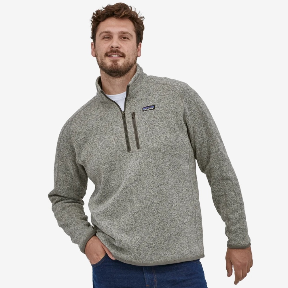 Patagonia Men's Better Sweater 1/4-Zip Fleece size S